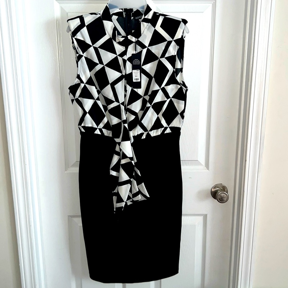 Black and White Dress